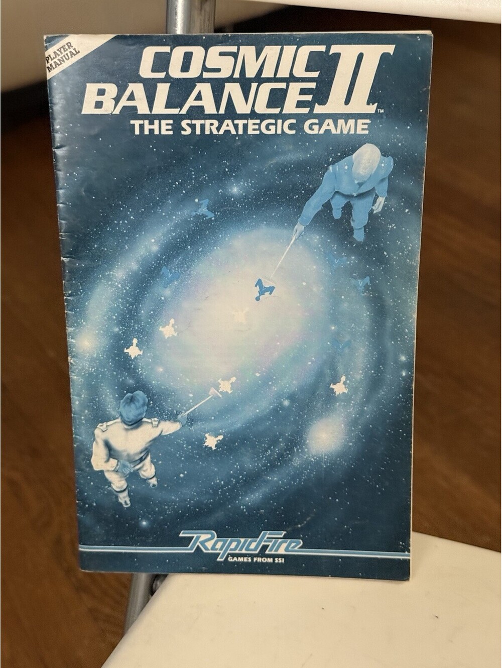 1983 Rapid Fire Games SSI - COSMIC BALANCE II - Atari 400/800 Rule / Manual